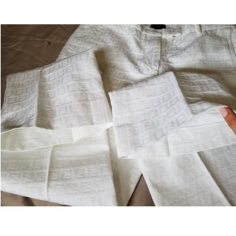 🎈Reduced! Fendi logo pants zucca trousers $900 - Picture 6 of 10